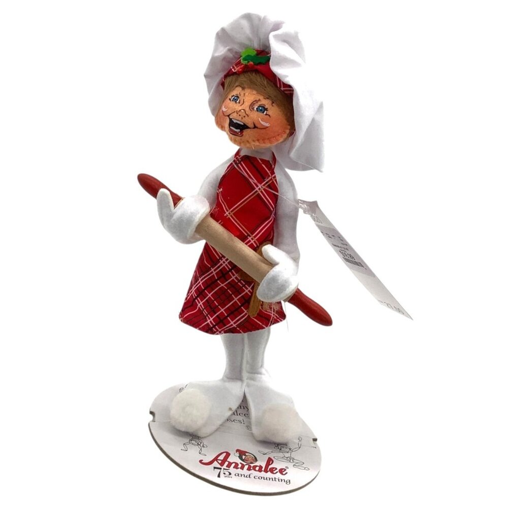 NWT ANNALEE DOLLS Sugar & Spice Chef Elf 9" 510820 Christmas Holiday Decor 2020